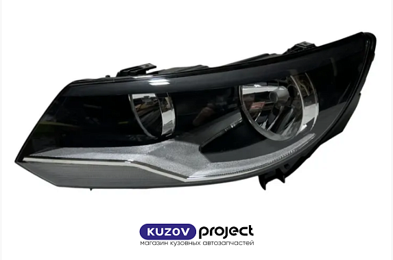 Фара левая с электрическим корректором Volkswagen Tiguan 2011-2017 (TYC / Тайвань)