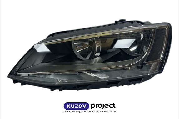 Фара левая с электрическим корректором Volkswagen Jetta 2011-2014 (TYC / Тайвань)