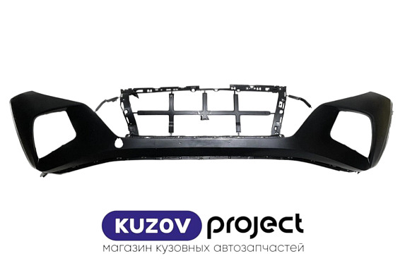 Бампер передний с отверстием под крюк Hyundai Tucson 2020-Н.В. (Китай)